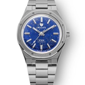 Nivada Grenchen F77 Titanium Lapis Lazuli - Bracelet