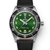 Nivada Grenchen Antarctic Diver Green - Black Leather - Image 2