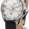 Vostok Europe Limitovaná edice Embéčka Automatic Line NH35-325A494 - Černý kožený řemínek