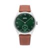 Vulcain Grand Prix - Small Second Green - Grey Leather - Image 2